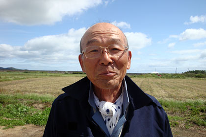 （有）佐山ファーム代表取締役社長、梅本八郎さん（66）